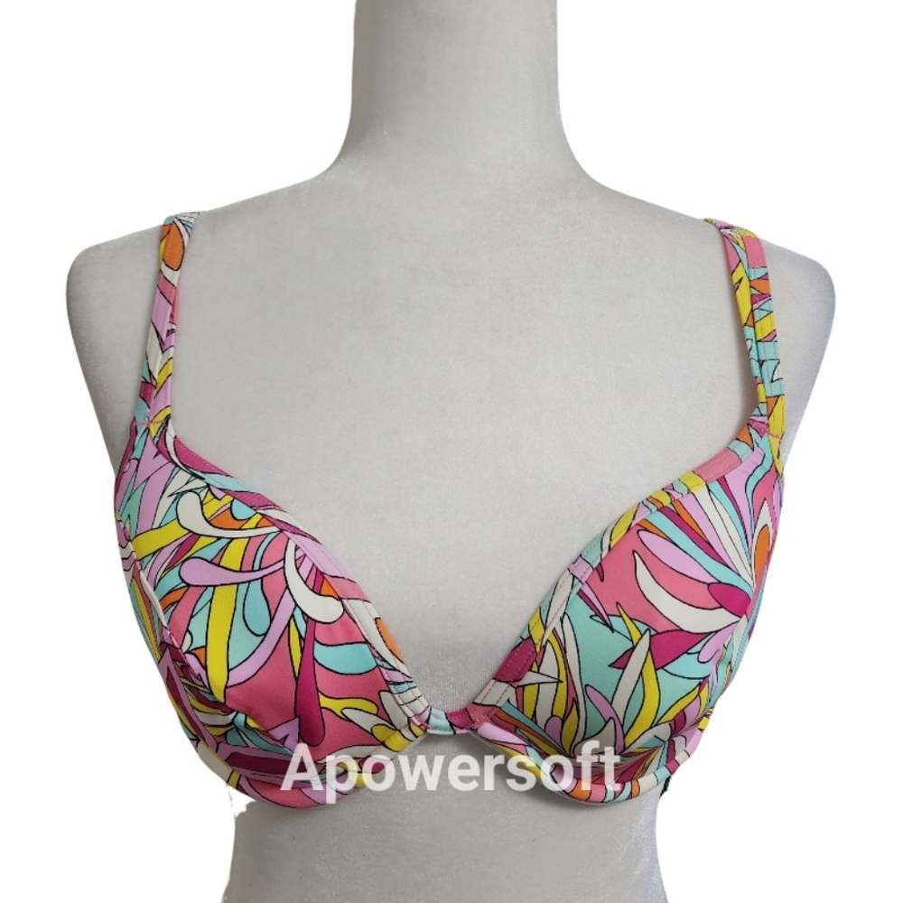 Kate Spade Colorful Floral 2 Piece Bikini - Picture 2 of 10